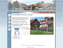 Tablet Screenshot of pension-am-haussee.de